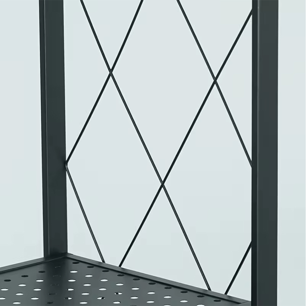 Foldable Multi-Tier Large-Capacity Storage Shelves for Home