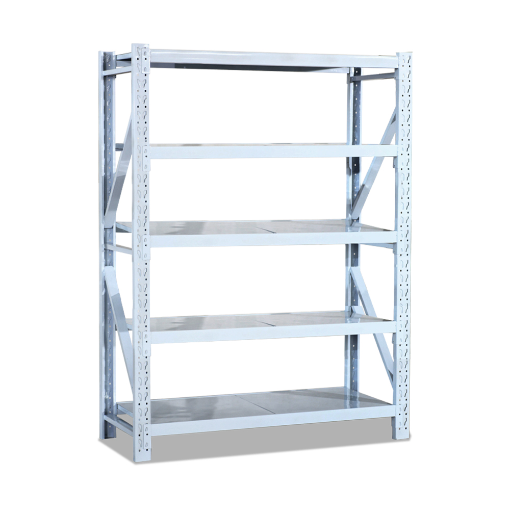 Medium-Duty Anti-Rust Steel Stacking Shelves for Factory & Warehouse Use